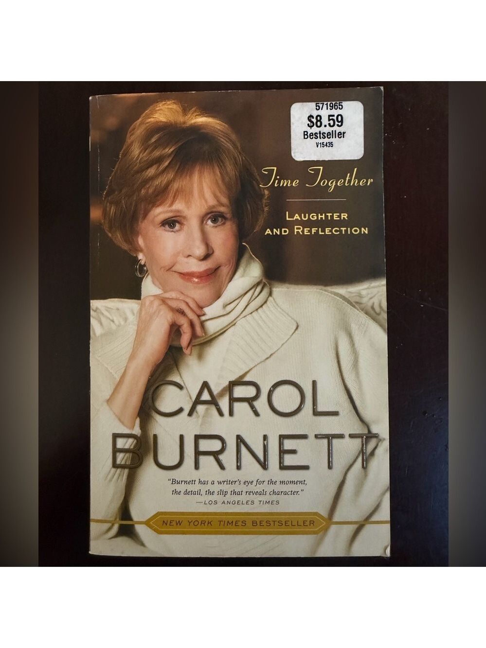 Time Together by Carol Burnett  Paperback